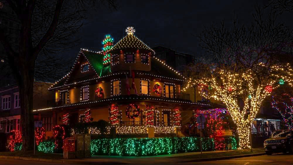 Vancouver Christmas Light Installation